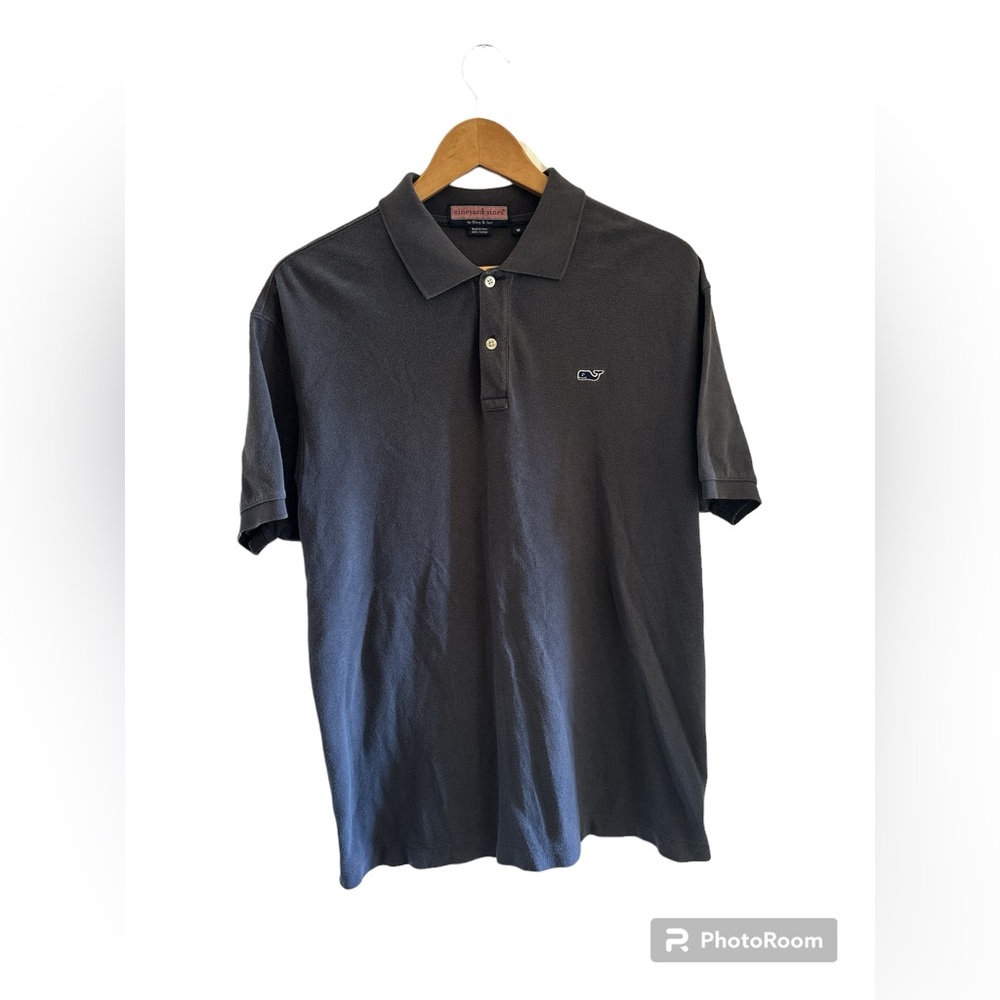 Vineyard Vines Dark gray men’s polo collared short sleeve top Size: M